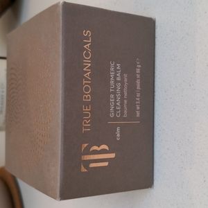 True Botanicals ginger turmeric cleansing balm
